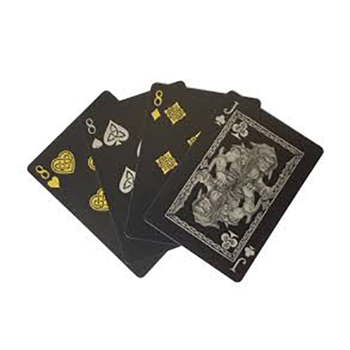 Gold Playing Cards custom print