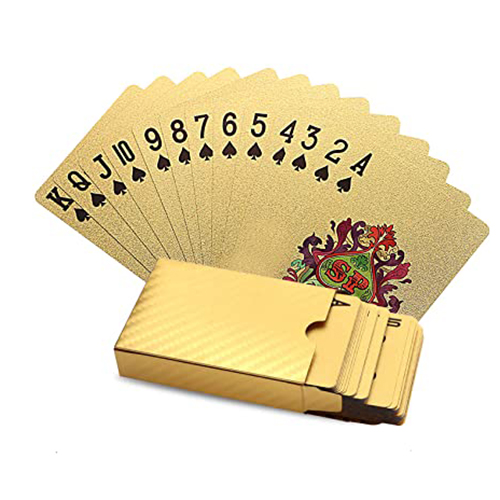 Golden Plastic Card