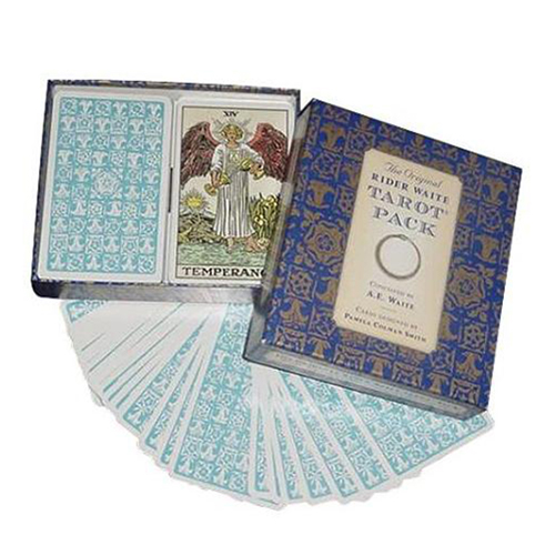 Tarot Cards with book